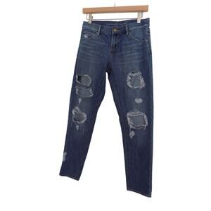 Articles of Society Janis boyfriend distressed ripped jeans size 24